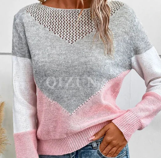 pull a col rond - pink / M
